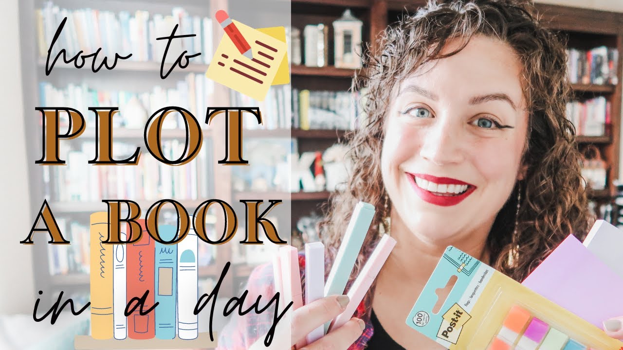 how to plot your book in a day 📌📄