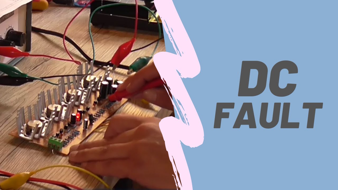Fault-Finding An Amplifier With DC At The Output