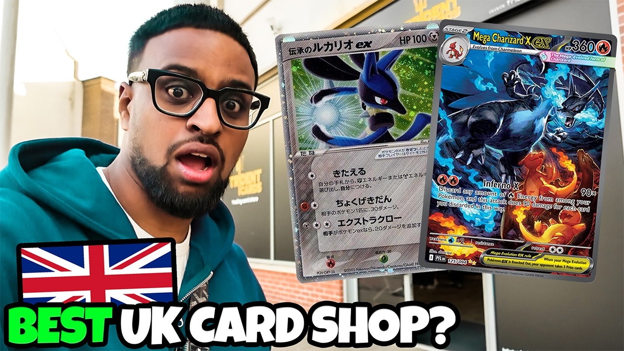 Is this the BEST Pokemon Card Shop in the UK? 🇬🇧