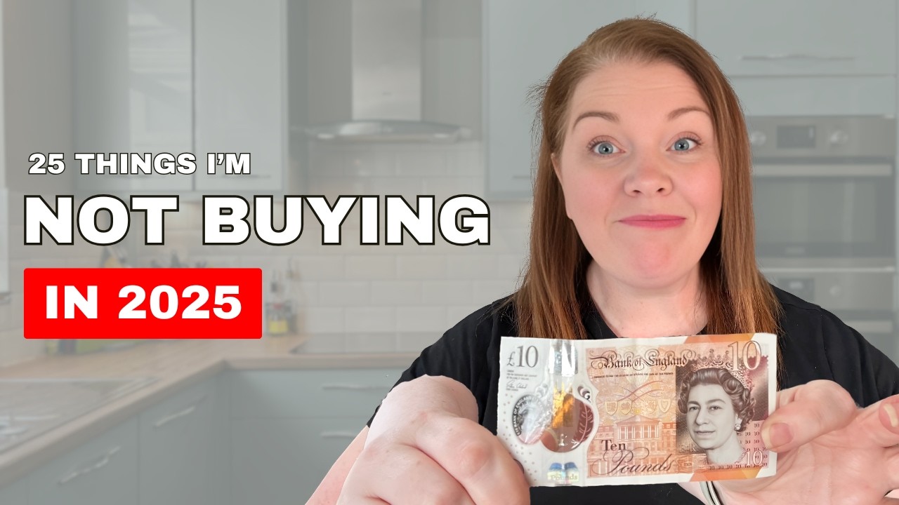 25 Things I'm Not Buying In 2025 | Minimalism, Saving money, Simple Life