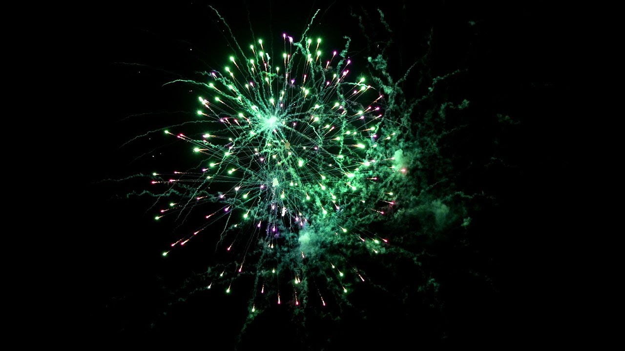 2 x Brokratkrone Grün/Purpur und Purple Green Popping 75 mm Kugelbombe Kategorie F4 von Blackboxx