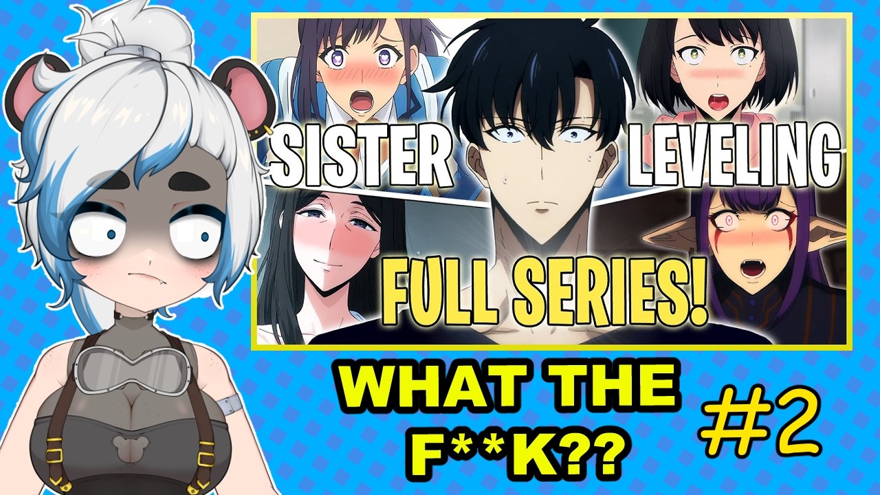 I've got no WORDS | Azura Reacts to Sister Leveling (pt.2) #sisterleveling #sololeveling #vtuber