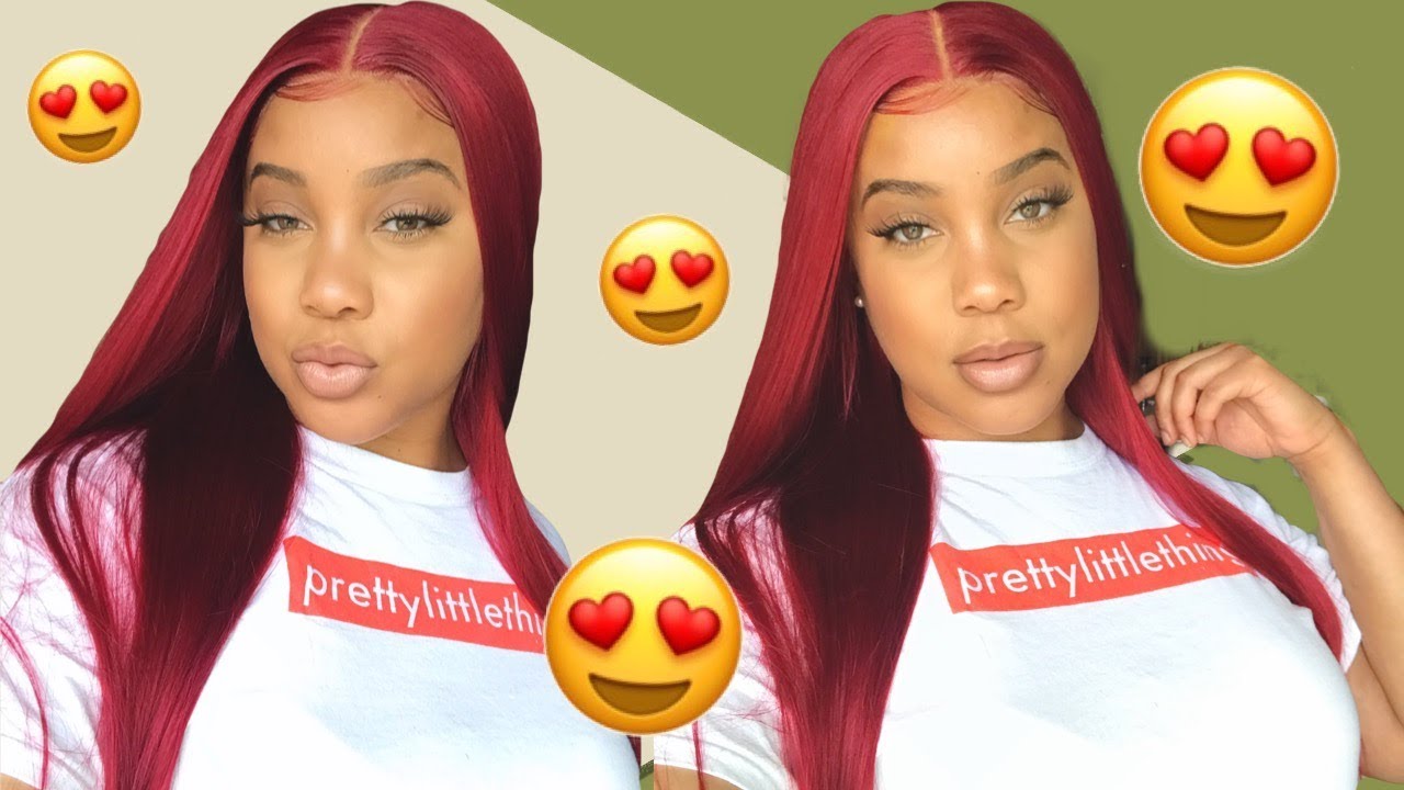 NEW Deep Part Red Hair Wig Under $50 | Hot Girl Summer Approved