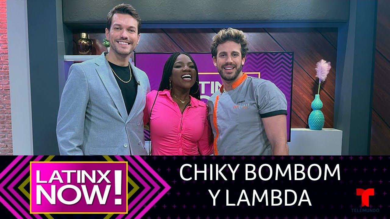 Lambda García define su relación con Chiky Bombom | Latinx Now!