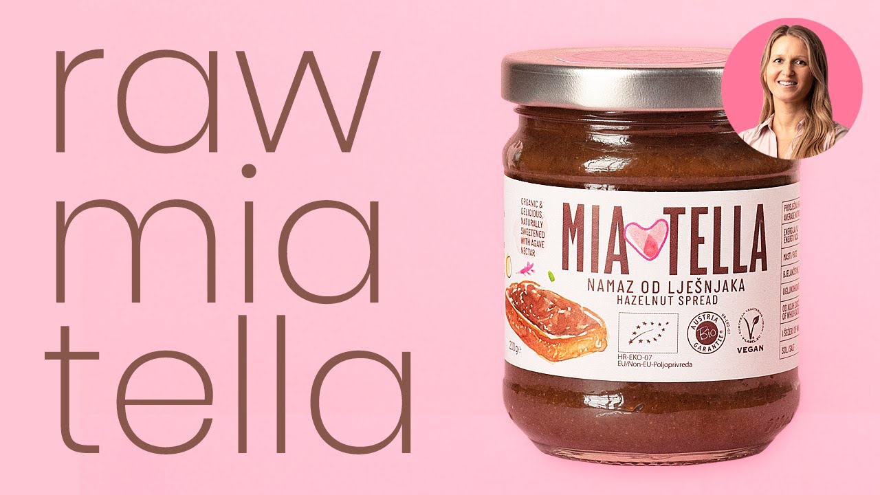 Raw Vegan - MIATELLA 🌰 i karamela namazi