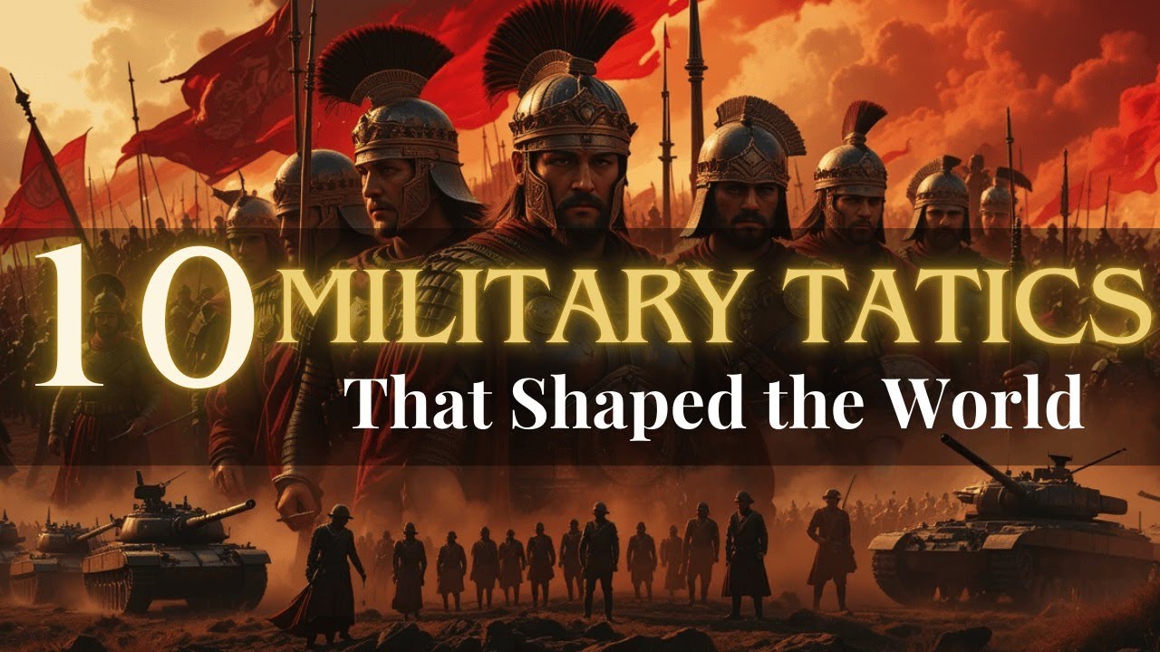 10 MILITARY TACTICS That SHAPED THE WORLD: Strategies That Changed History