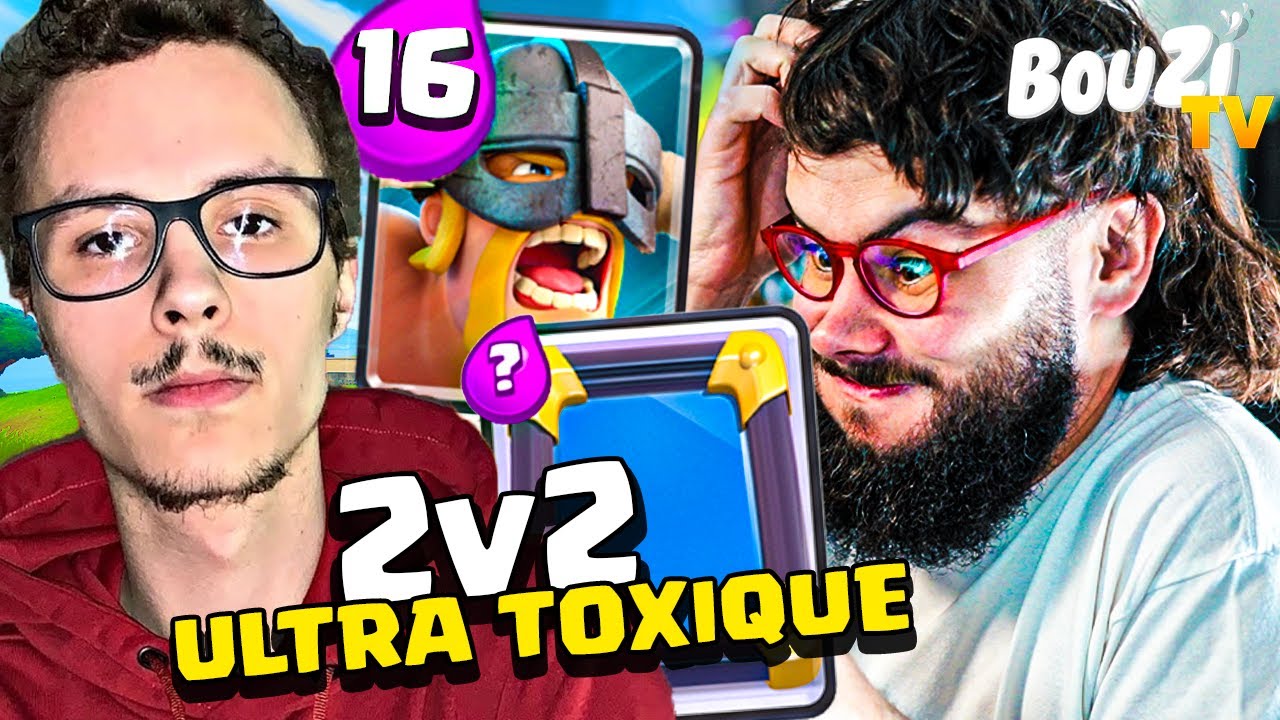 ON DETRUIT NOS ADVERSAIRES AVEC CE COMBO ULTRA TOXIQUE CLASH ROYALE ft. @OuahLeouff