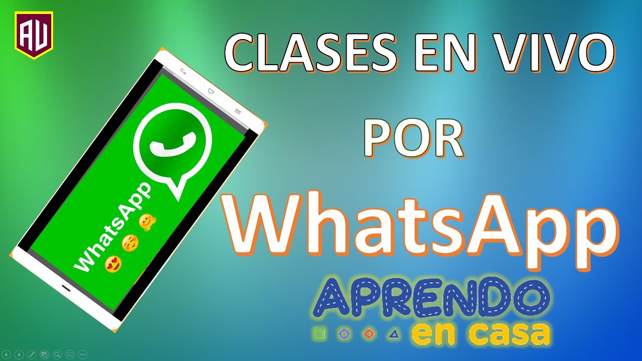 DICTAR CLASES EN VIVO CON WHATSAPP