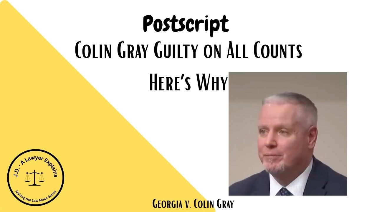 Postscript: The Colin Gray Verdict and the Duty Question