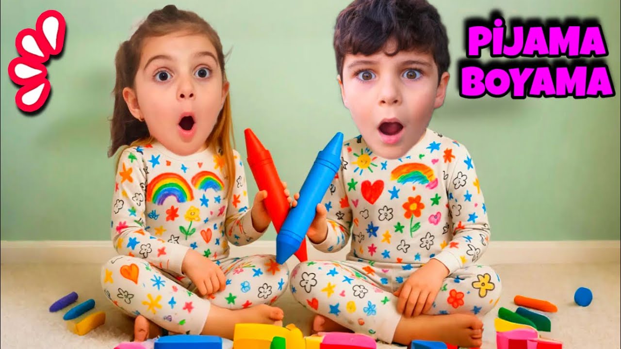 OLAMAZ UTKU VE ASEL ANNESİNDEN GİZLİ PİJAMALARINI BOYADI ‼️