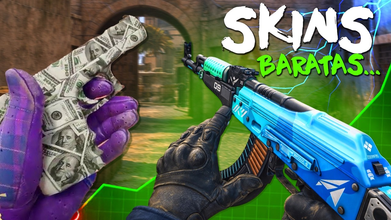 Encontrei 15 SKINS BARATAS no CS 2 PRA MONTAR seu inventário em 2026 (melhores skins)