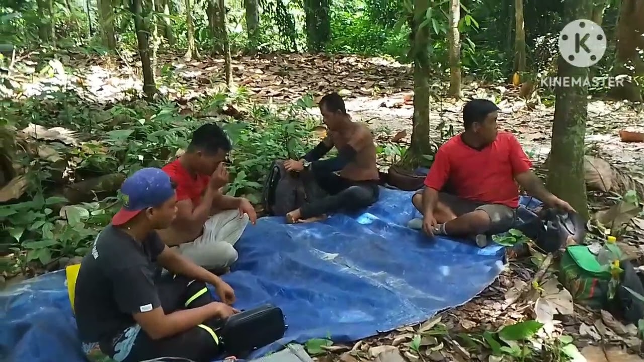 Kerja ba landih , tengah ari giga tekuyung sungai gys 😎😎