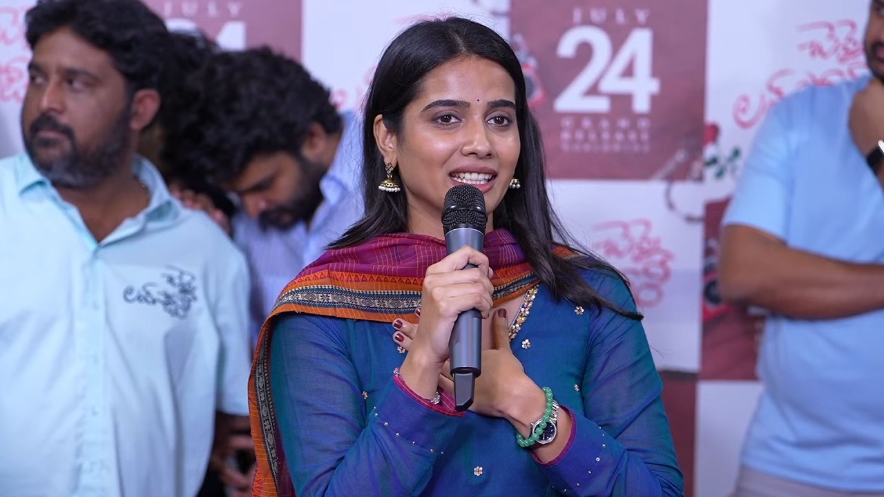 Actress Sri Gouri Priya Gets Emotional after Watching #ChennaiLoveStory Movie