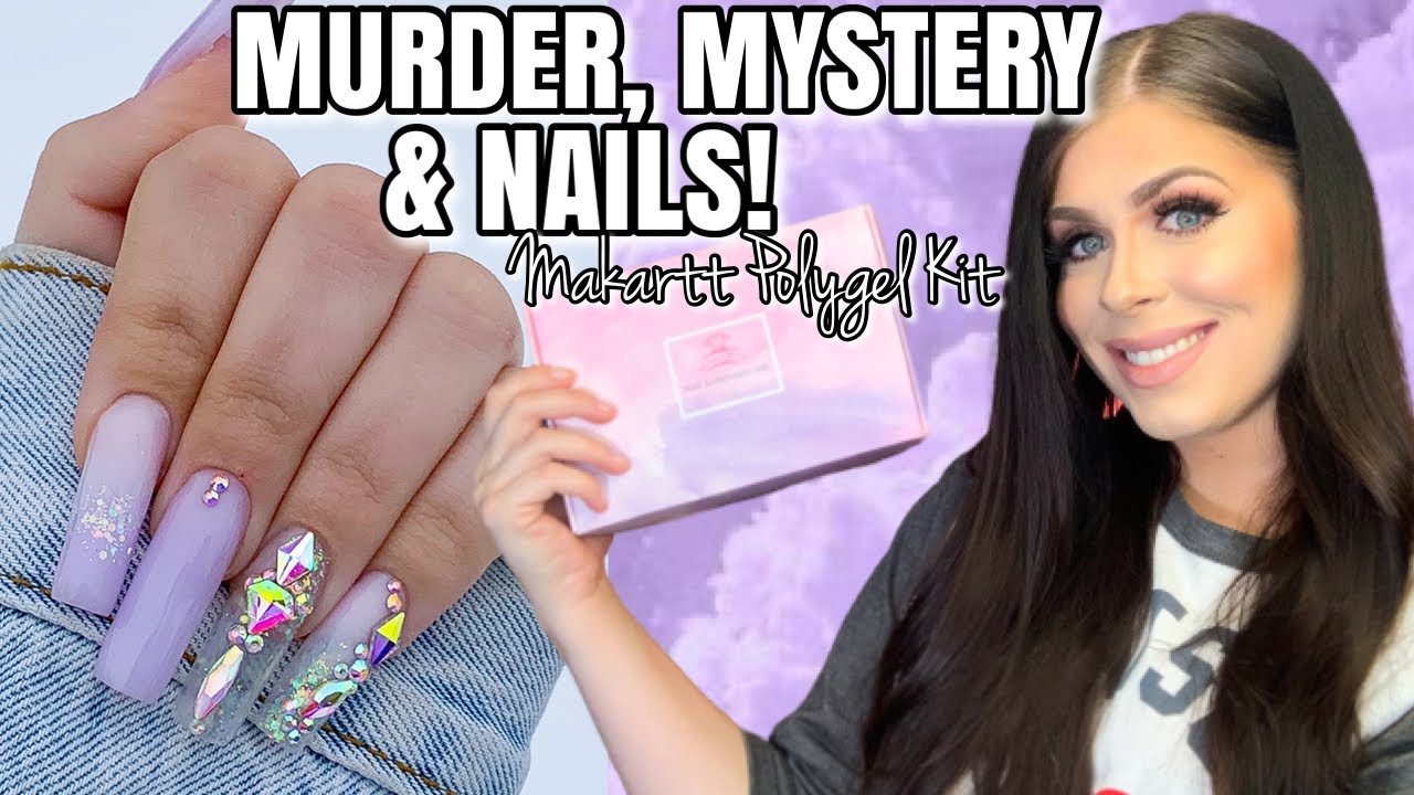 TRUE CRIME & NAILS (Applying Polygel the Normal Way) Viral TikToK Case: Austin Wenner Jessica Lewis