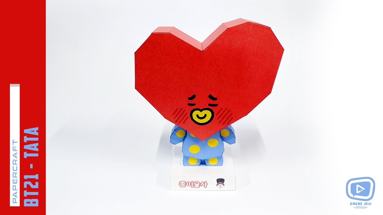 [PAPERCRAFT] BT21 - TATA