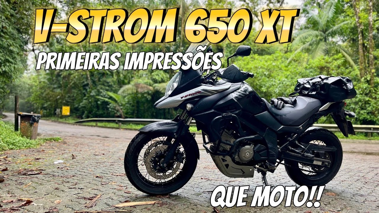 PRIMEIRAS IMPRESSÕES da V-Strom 650 XT 2019