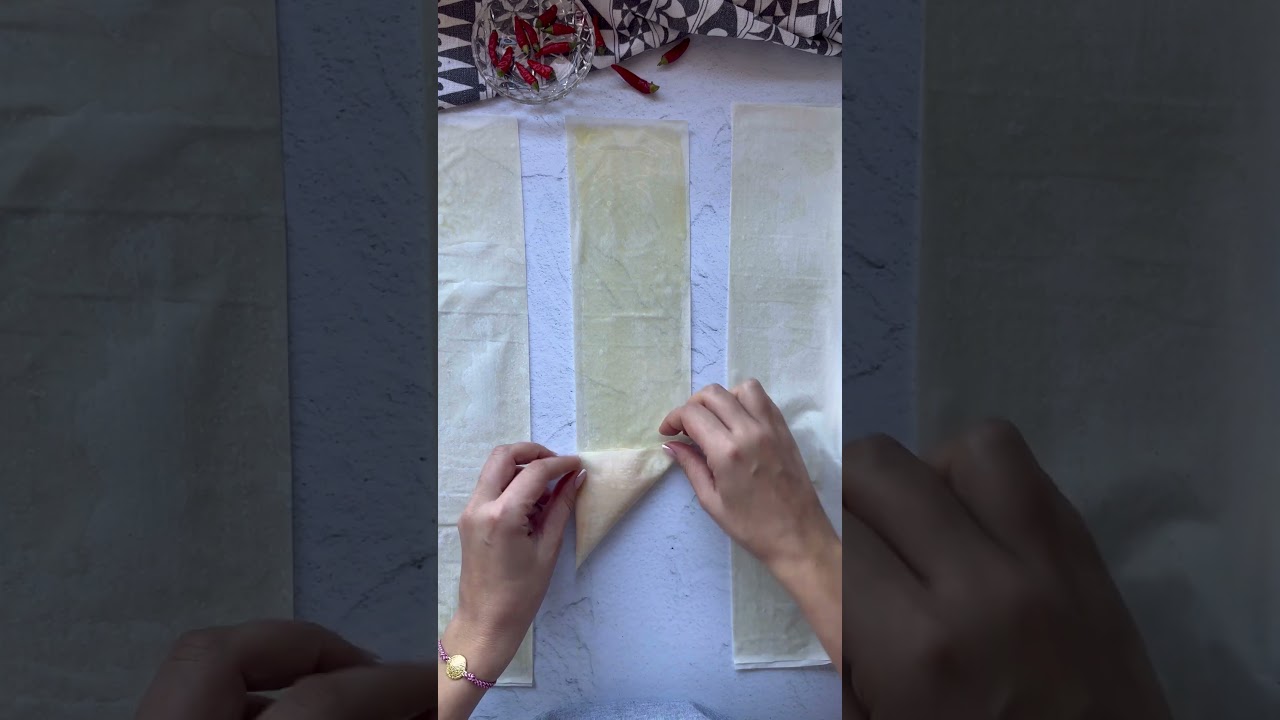 Learn how to make a tasty Greek appetiser - Spicy Tirokafteri Tiropites