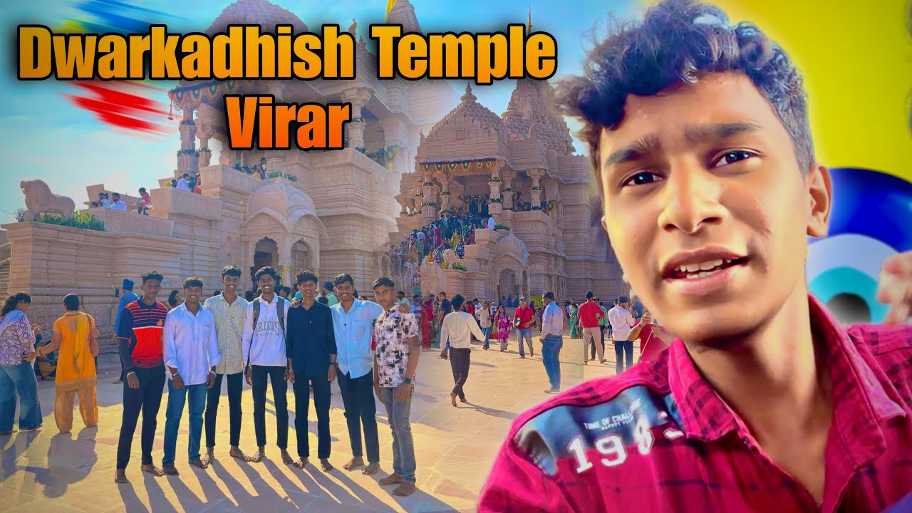 Mini Dwarkadhish Temple in Virar🦚❤️|| ARYAN BHUVAD VLOGS || EXPLORE 