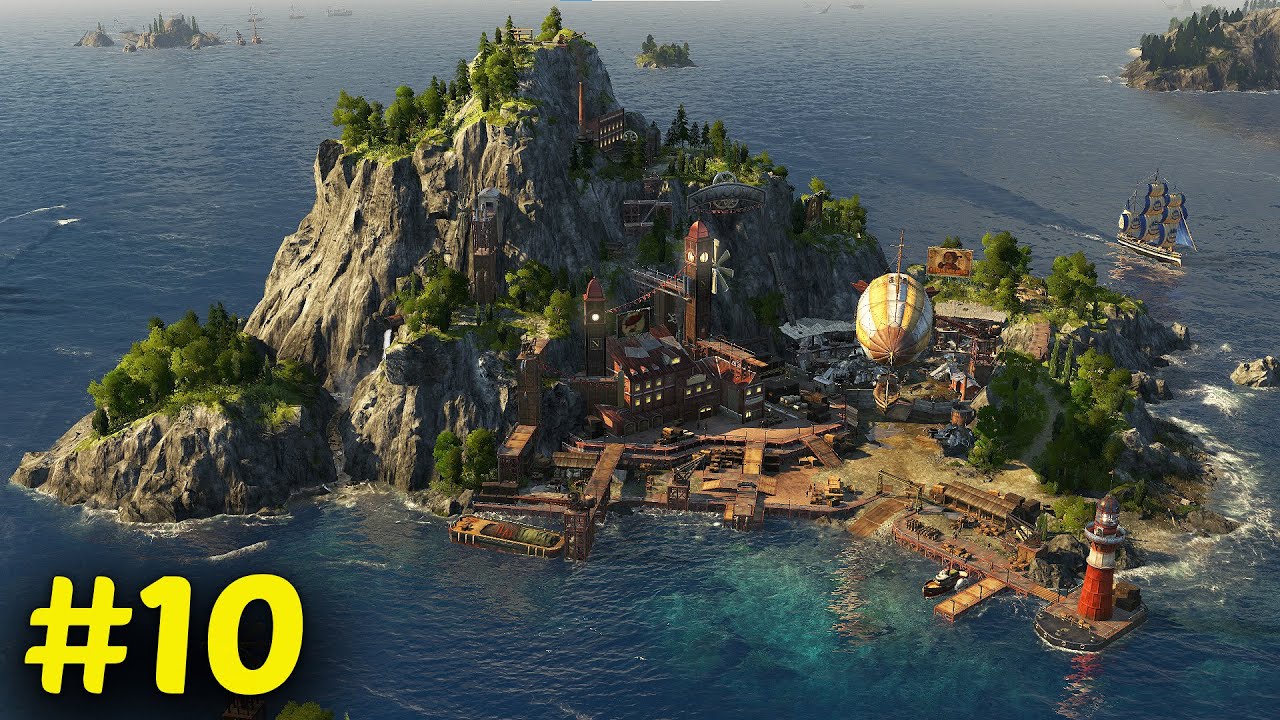 SUNKEN TREASURES! - Let's Play ANNO 1800 - Ep.10 [All DLC]