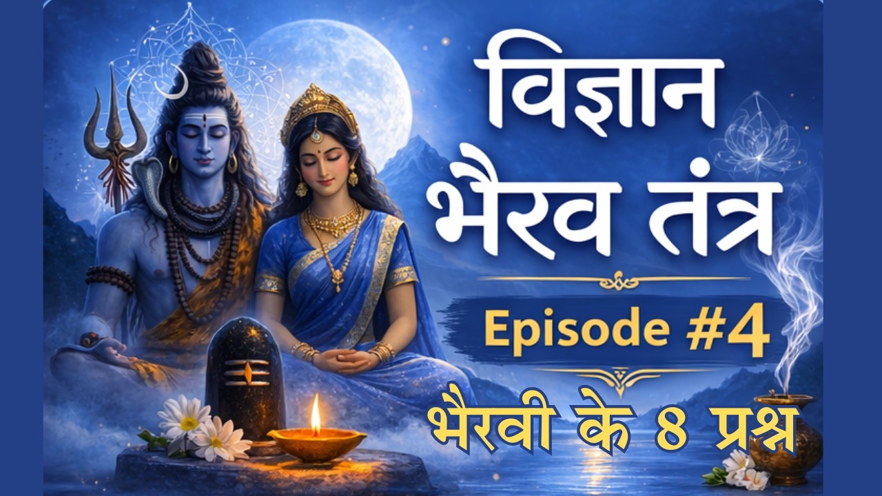 भैरवी के 8 प्रश्न — जिनसे 112 धारणाएँ प्रकट हुईं | Vigyan Bhairav Tantra Ep. 4