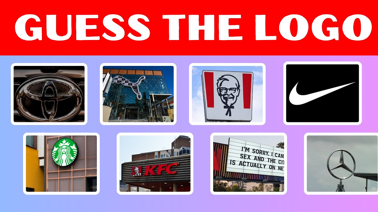 How Many Logos Can You Guess? Only Geniuses Pass! 🧠 Logo Quiz Challenge | Test Your Brain