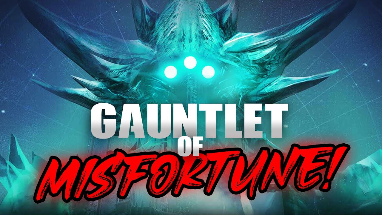 The HILARIOUS Gauntlet of Misfortune in Crota's End Raid