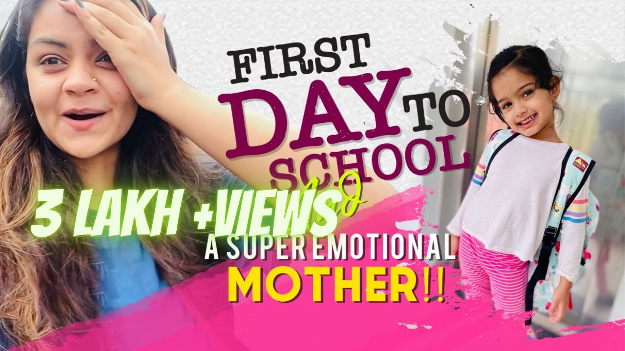 Yamika’s First day to school! Super emotional! Did you face this?