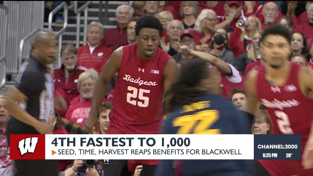 John Blackwell 4th fastest to 1,000
