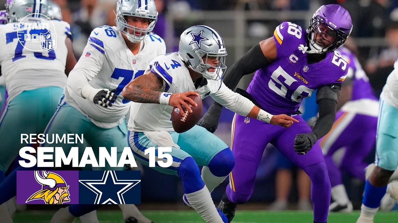 Minnesota Vikings vs. Dallas Cowboys | Resumen NFL en espa&ntilde;ol - Semana 15 | NFL Highlights 2025