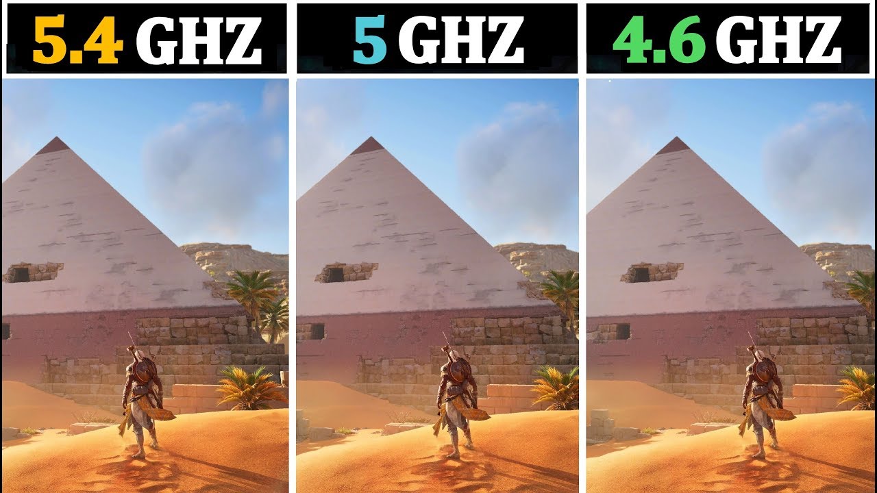 (5.4Ghz vs 5Ghz vs 4.6Ghz) I7 8086K | Tested 15 Games |