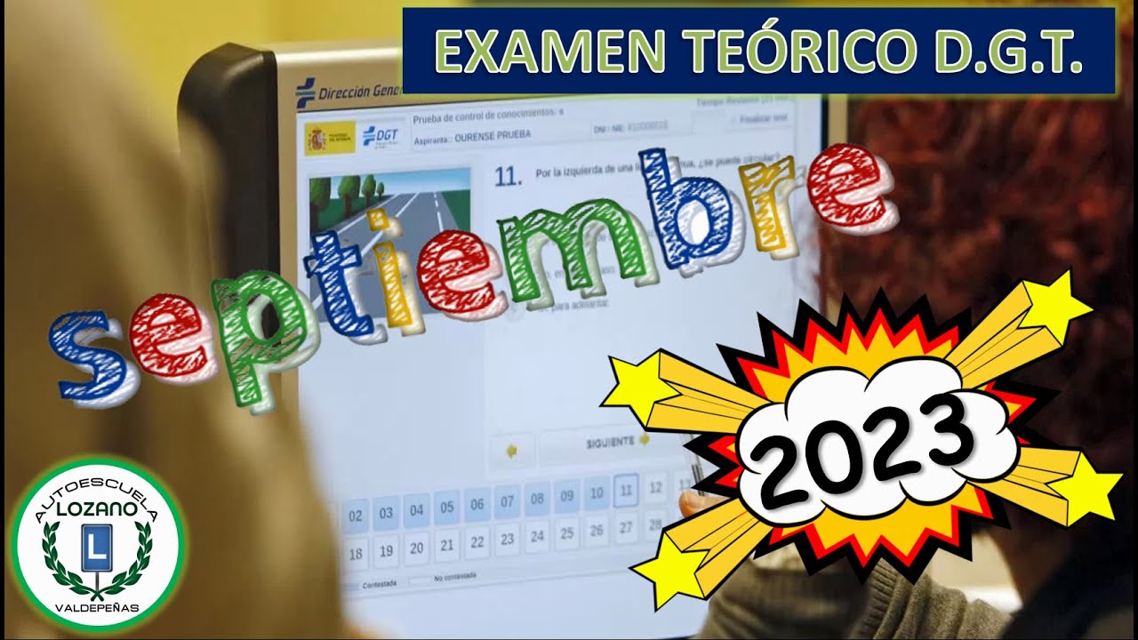 EXAMEN SEPTIEMBRE 2023 ¡¡ PREGUNTAS NUEVAS !!