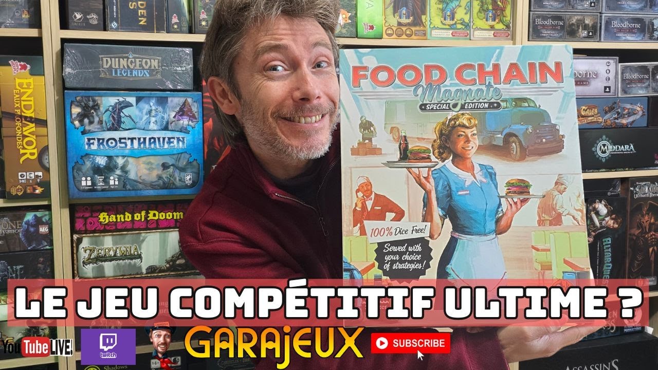Mon saint graal du jeu compétitif est enfin là | Food Chain Magnate – Édition 2026