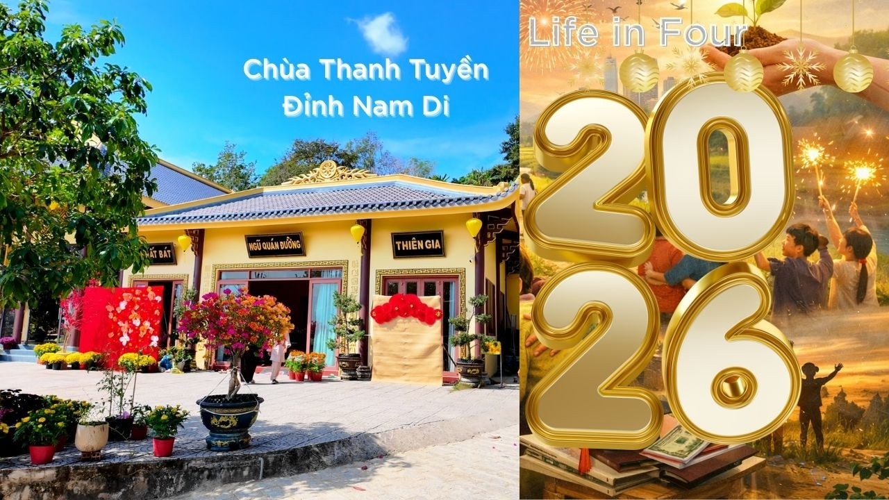 Những Ngày Giáp Tết Bính Ngọ 2026 | Một Ngày Cùng Life In Four – Ngôi Chùa Trên Đỉnh Núi Nam Di