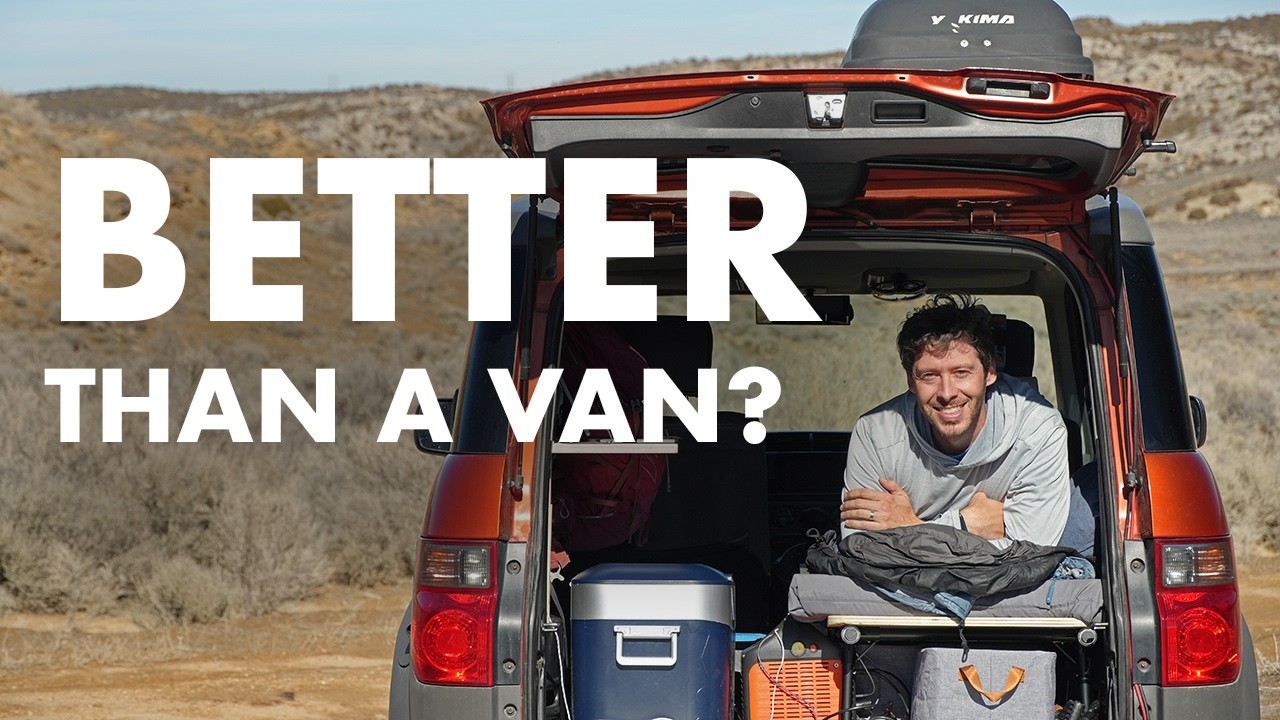 I Turned an Old Honda Element Into the Ultimate Micro Camper! (Full Conversion Tour)