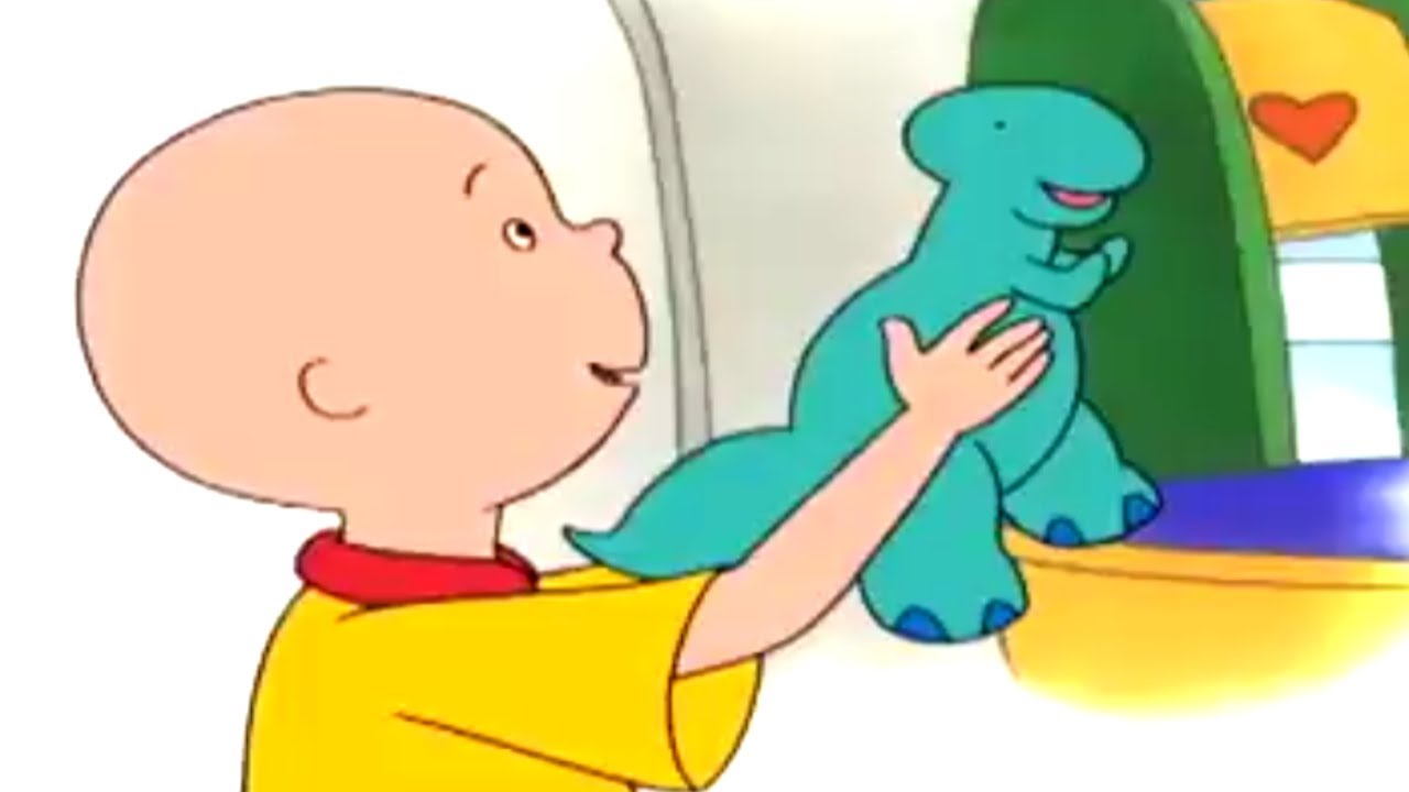 Ruca em português ★ Ruca e o Novo Dinossauro de Brinquedo ★ Caillou Episódio Completo