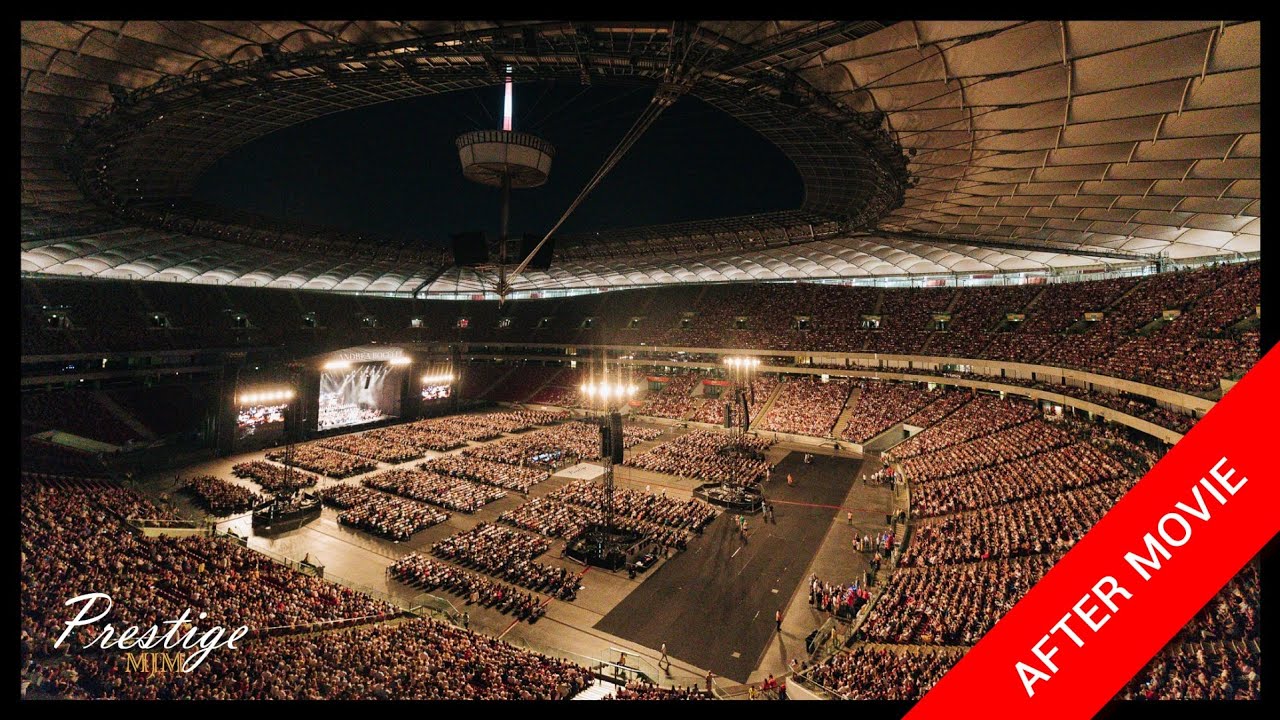 Andrea Bocelli 2022 - pełna relacja z koncertu (PGE Narodowy) #andreabocelli #concert #show #poland