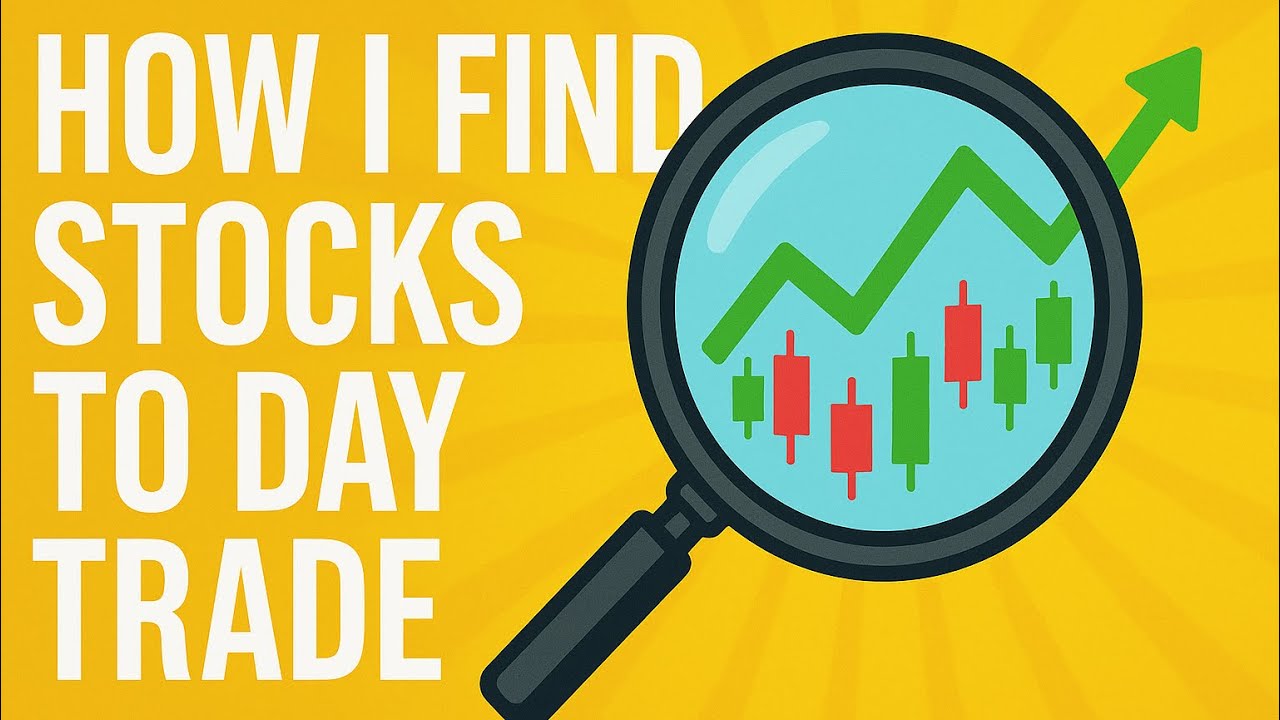 How I find stocks to day trade using stock titan 