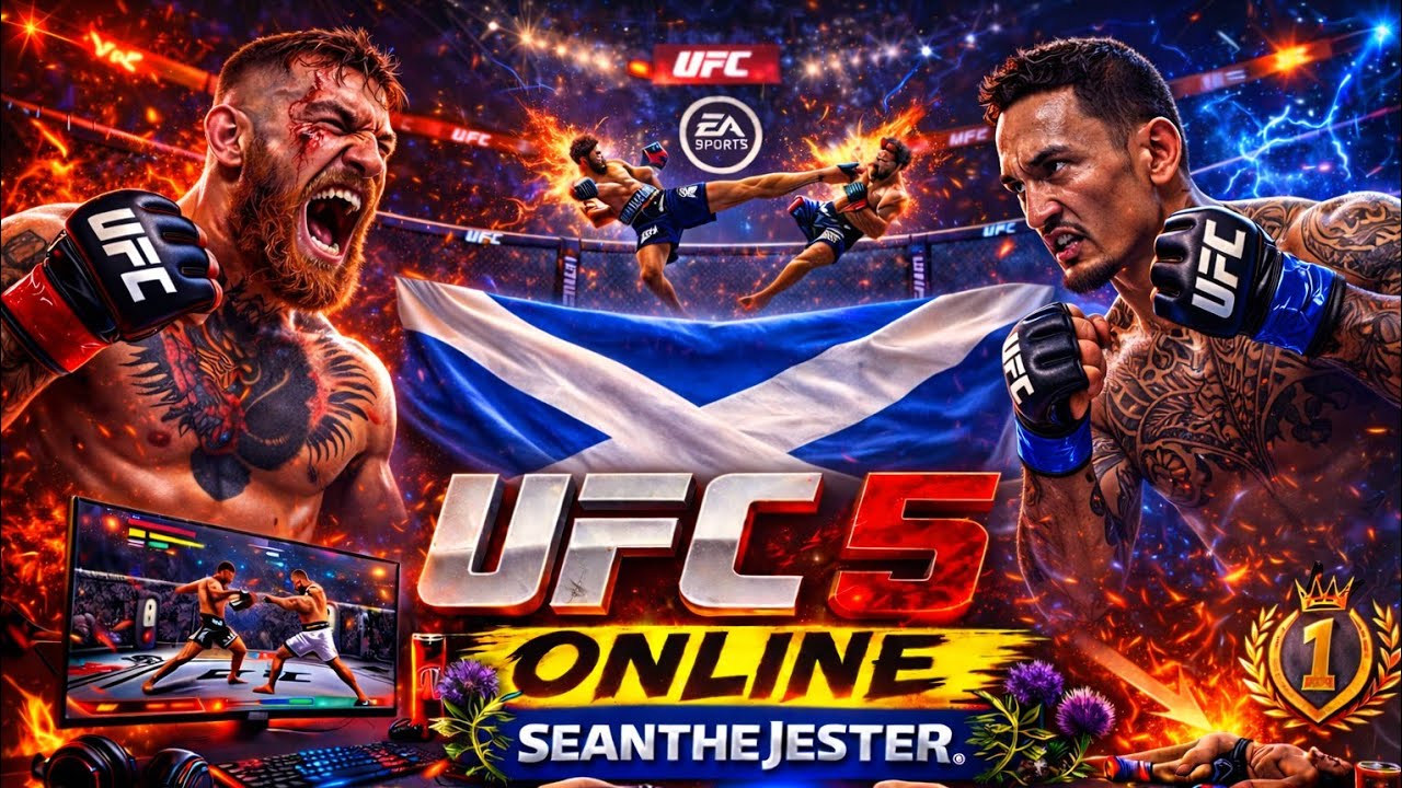 UFC 5  Conor McGregor Vs Max Holloway (Online)