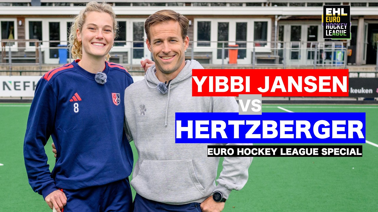 YIBBI JANSEN vs JEROEN HERTZBERGER | HertzbergerTV | Euro Hockey League Special