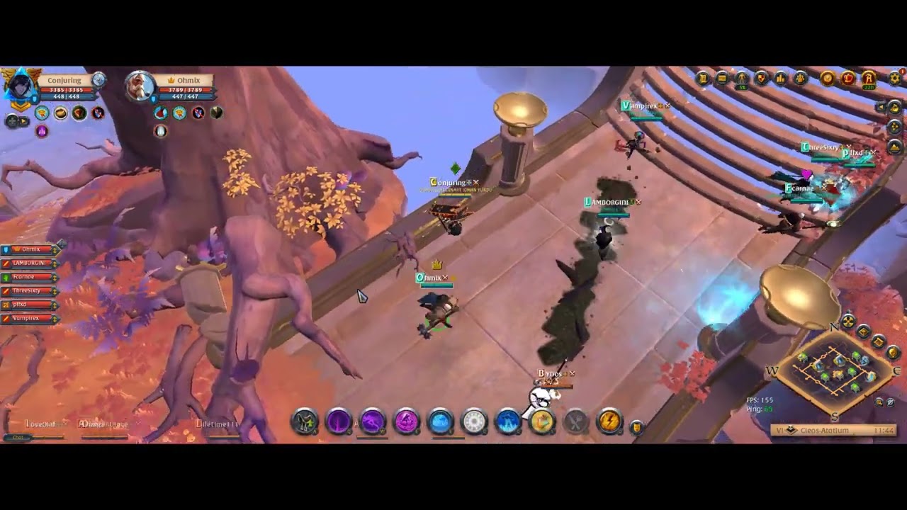 Albion Online Avalon Pvp Def Tank POV