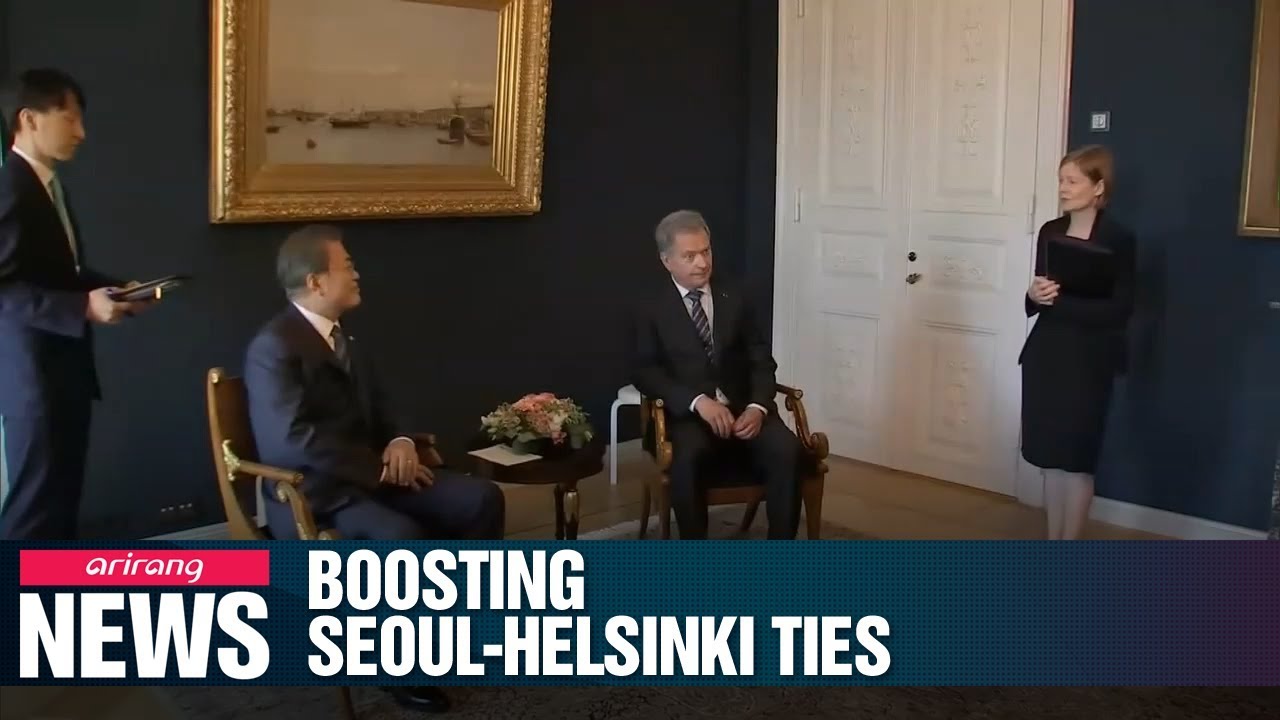 Presidents of Korea-Finland agree to solidify support for Korean peace drive and innovative growth