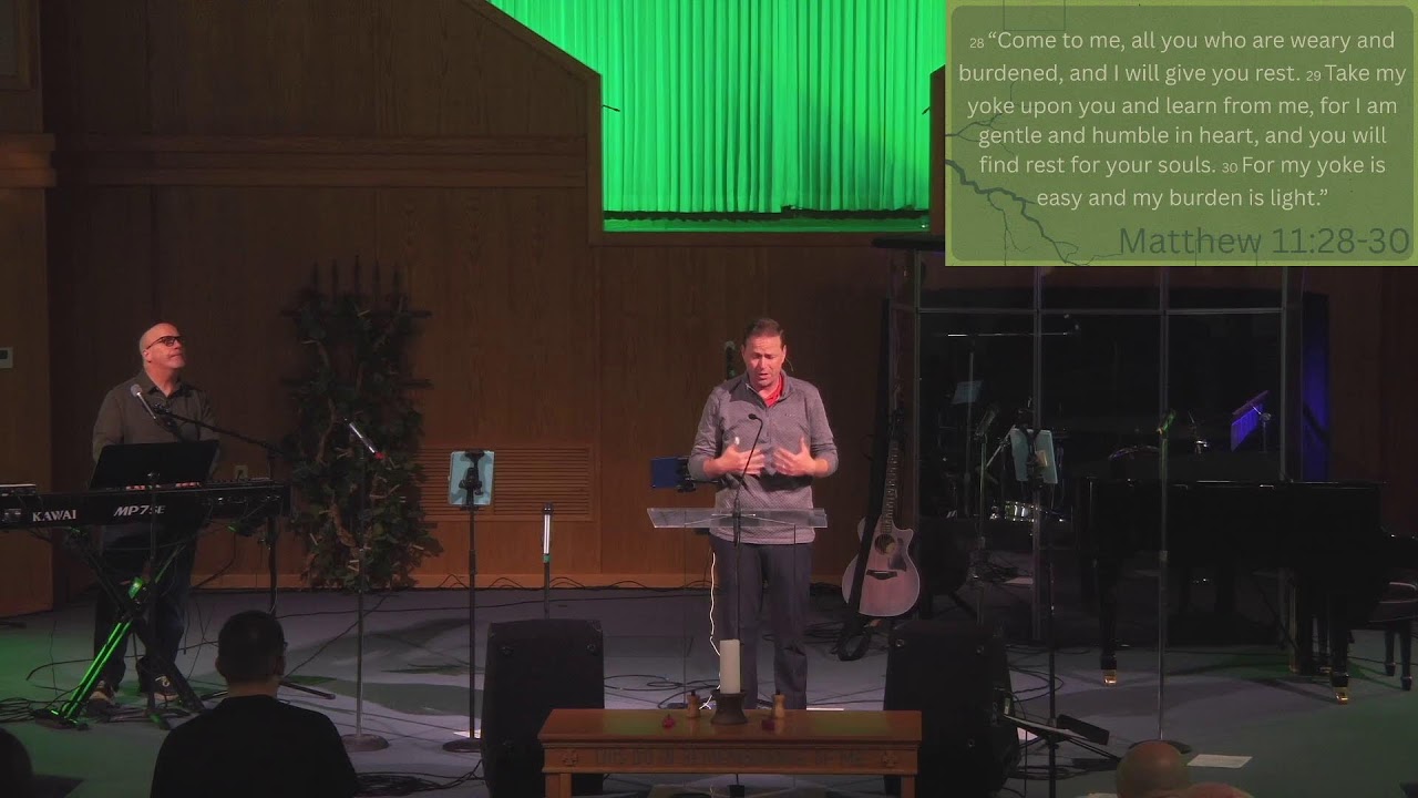 March 8, 2026 | Breaking Free from Hurry | Finding Rest for Your Soul (Matthew 11:28–30)