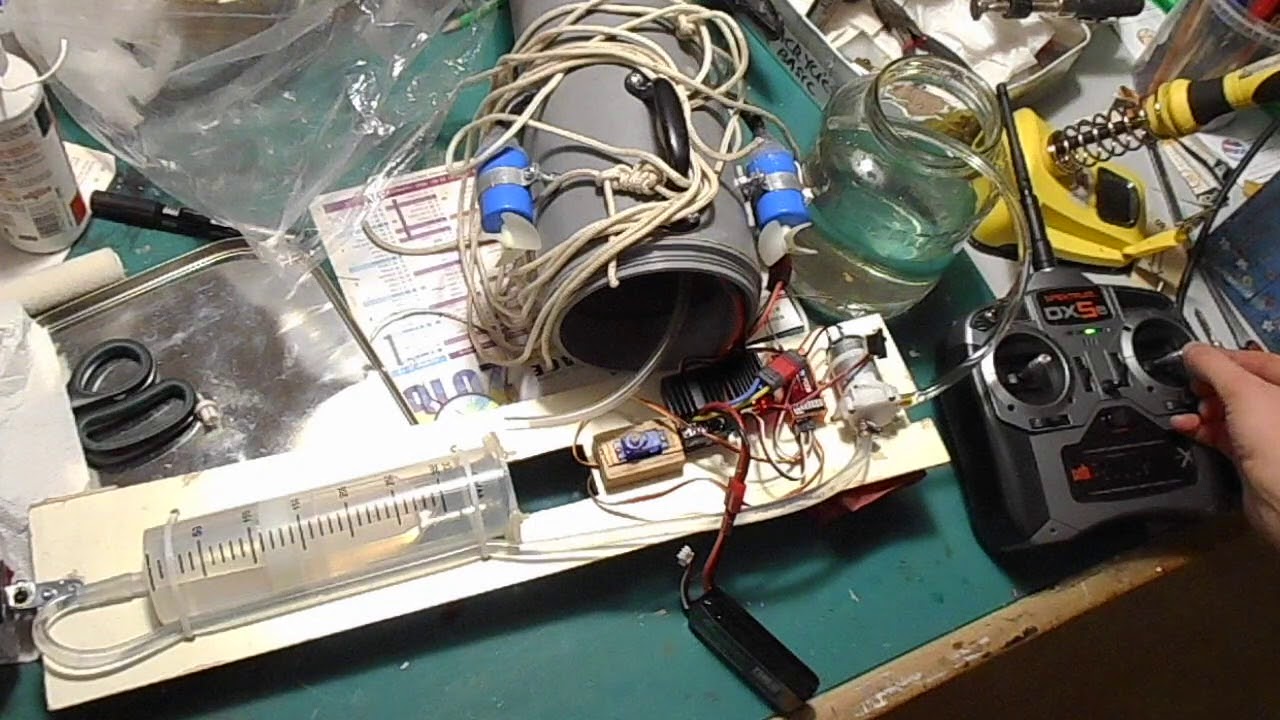 RC reversible water pump for Submarine