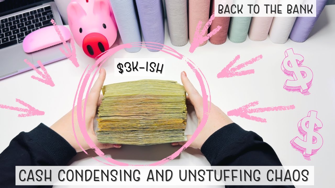 $3k Cash Condensing & Unstuffing Chaos | Back To The Bank