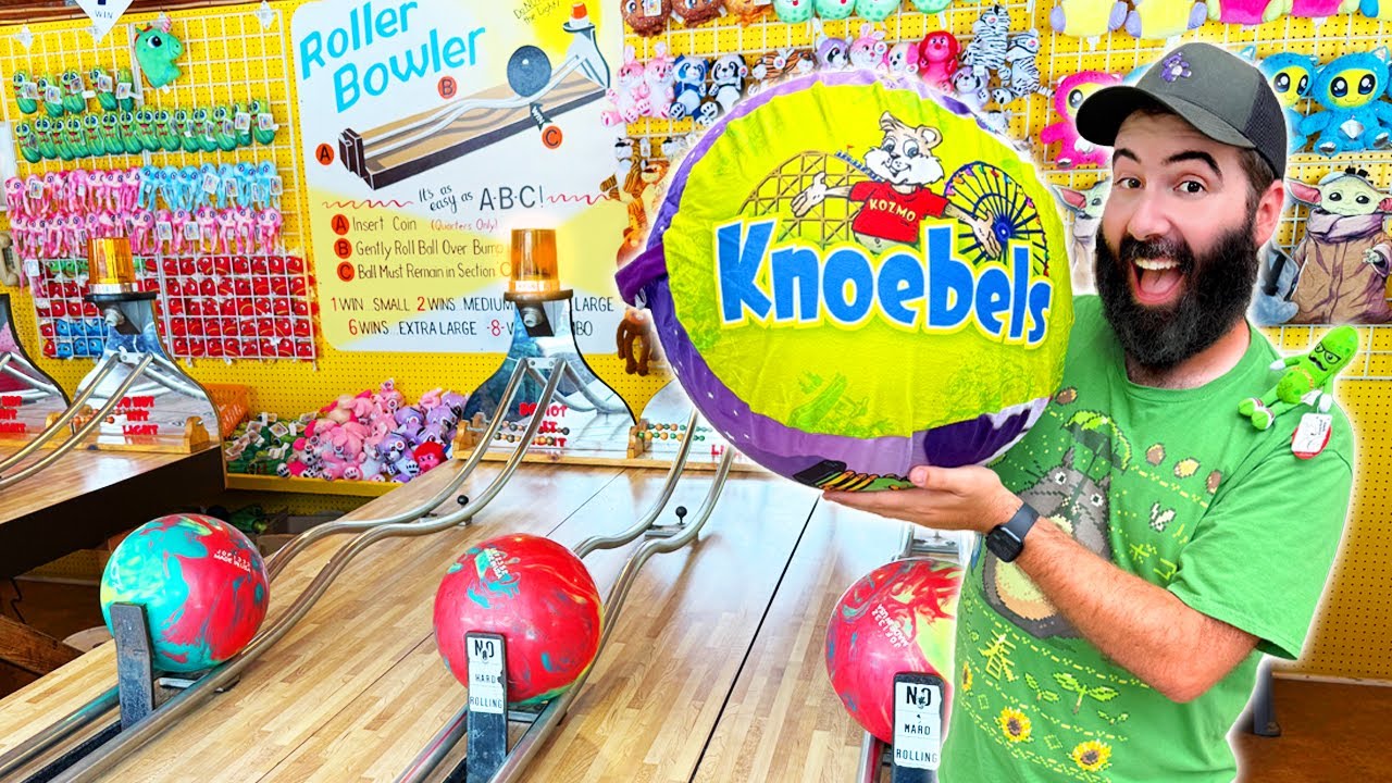 Классические винтажные карнавальные игры в Knoebels!