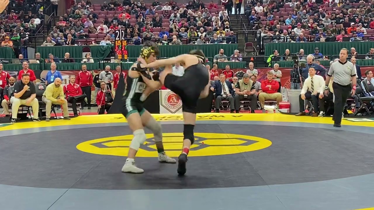 2023 D1 120 lbs Final Marcus Blaze, Perrysburg vs Micah Medina, Clay