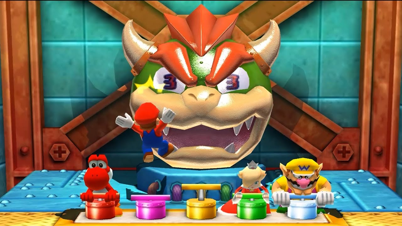 Mario Party The Top 100 Gameplay: Rosalina vs Mario vs Yoshi vs Wario