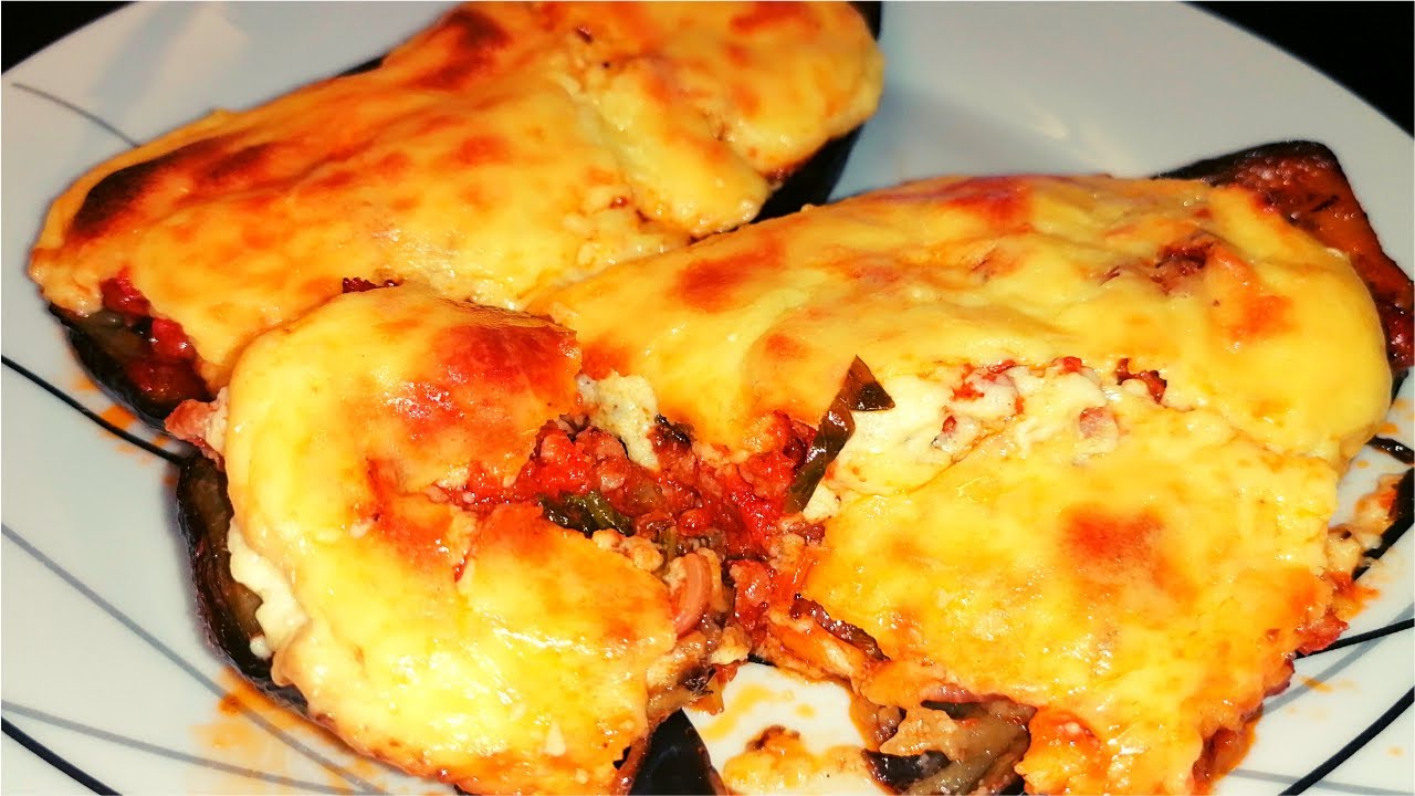 Aubergine Papoutsakia!!!  recette grecque traditionnelle!!!