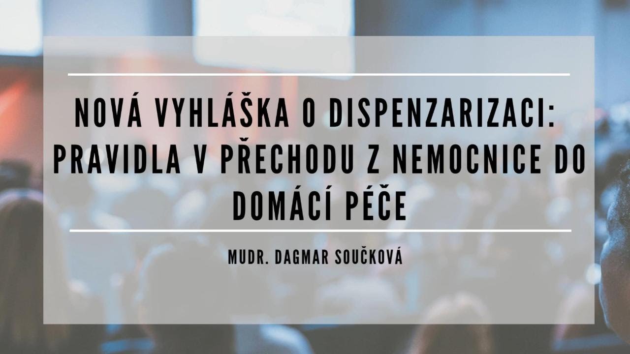 Vyhláška o dispenzarizaci