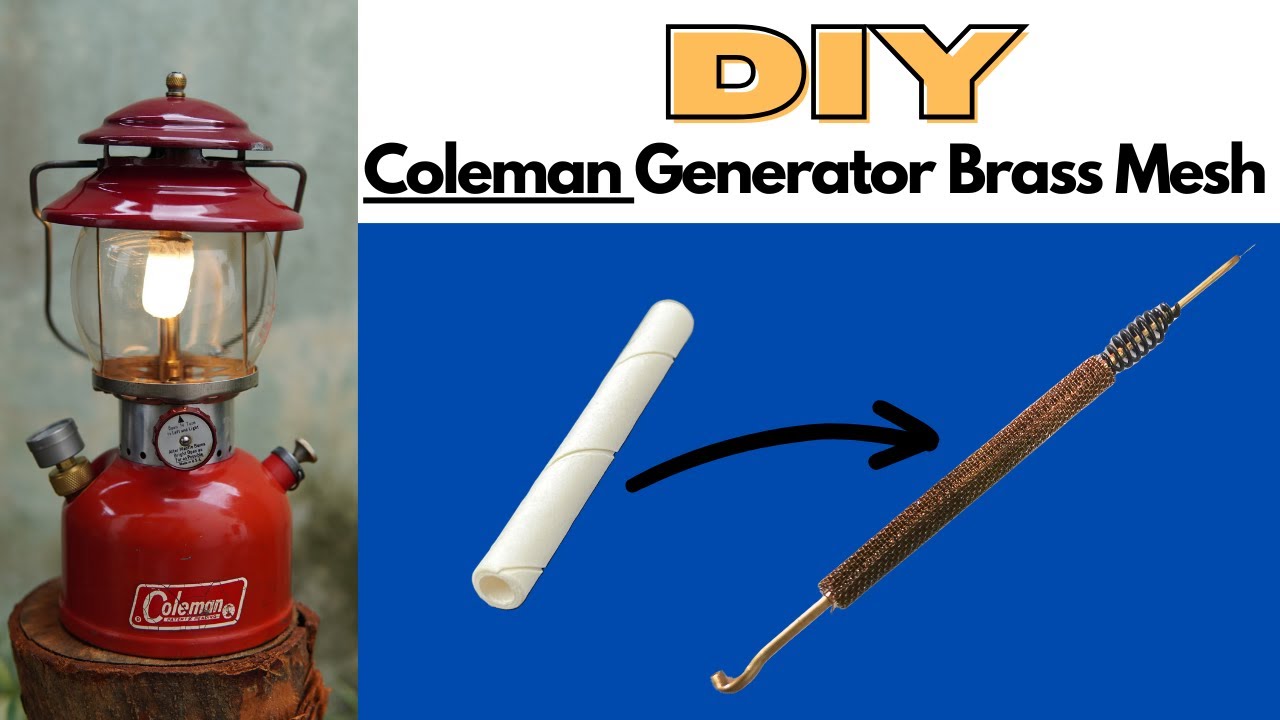 DIY | Coleman Generator Brass / Copper Mesh